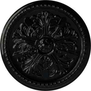 image16 78OD x 1 12P Swindon Ceiling Medallion Fits Canopies up to 2 78Black Pearl Metallic Series