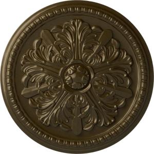 image16 78OD x 1 12P Swindon Ceiling Medallion Fits Canopies up to 2 78Brass Metallic Series