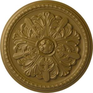 image16 78OD x 1 12P Swindon Ceiling Medallion Fits Canopies up to 2 78Gold Rush Metallic Series