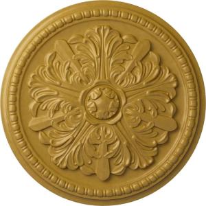 image16 78OD x 1 12P Swindon Ceiling Medallion Fits Canopies up to 2 78Iridescent Gold Metallic Series
