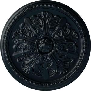 image16 78OD x 1 12P Swindon Ceiling Medallion Fits Canopies up to 2 78Night Shade Flat Finish