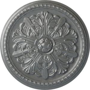 image16 78OD x 1 12P Swindon Ceiling Medallion Fits Canopies up to 2 78Platinum Metallic Series