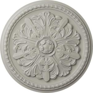 image16 78OD x 1 12P Swindon Ceiling Medallion Fits Canopies up to 2 78Pot of Cream Flat Finish