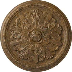 image16 78OD x 1 12P Swindon Ceiling Medallion Fits Canopies up to 2 78Rubbed Bronze Metallic Series