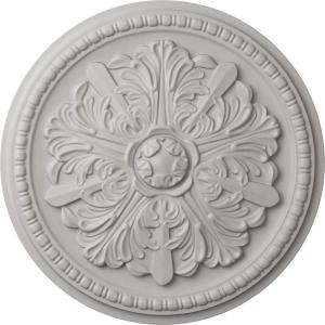 image16 78OD x 1 12P Swindon Ceiling Medallion Fits Canopies up to 2 78Ultra Pure White Flat Finish