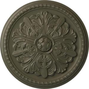image16 78OD x 1 12P Swindon Ceiling Medallion Fits Canopies up to 2 78Witch Hazel Flat Finish