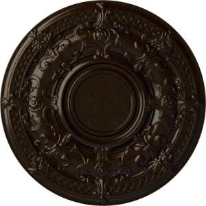 image33 78OD x 1 38P Dauphine Ceiling Medallion Fits Canopies up to 13 14HandPainted Bronze