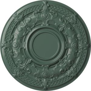 image33 78OD x 1 38P Dauphine Ceiling Medallion Fits Canopies up to 13 14HandPainted Cloud Burst