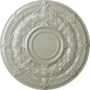 image33 78OD x 1 38P Dauphine Ceiling Medallion Fits Canopies up to 13 14HandPainted Flash Copper