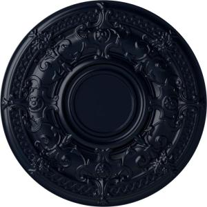 image33 78OD x 1 38P Dauphine Ceiling Medallion Fits Canopies up to 13 14HandPainted Midnight Dream