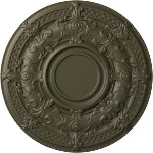 image33 78OD x 1 38P Dauphine Ceiling Medallion Fits Canopies up to 13 14HandPainted Witch Hazel