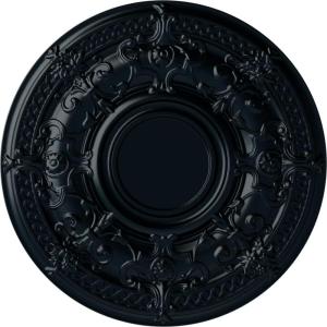 image33 78OD x 1 38P Dauphine Ceiling Medallion Fits Canopies up to 13 14Handpainted Night Shade