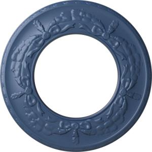 imageEkena Millwork 13 14OD x 7 18ID x 78P Salem Ceiling Medallion Fits Canopies up to 7 18Americana Flat Finish