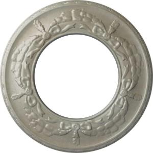 imageEkena Millwork 13 14OD x 7 18ID x 78P Salem Ceiling Medallion Fits Canopies up to 7 18Flash Gold Metallic Series