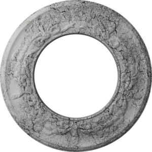 imageEkena Millwork 13 14OD x 7 18ID x 78P Salem Ceiling Medallion Fits Canopies up to 7 18Ultra Pure White Crackle Flat Finish