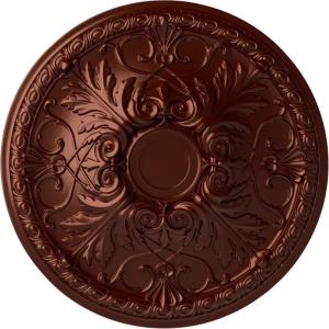 imageEkena Millwork 26OD x 3P Tristan Ceiling Medallion Fits Canopies up to 5 12Antique Copper Metallic Series