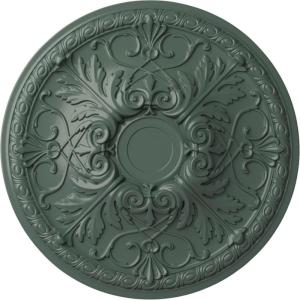 imageEkena Millwork 26OD x 3P Tristan Ceiling Medallion Fits Canopies up to 5 12Cloud Burst Flat Finish