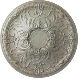 imageEkena Millwork 26OD x 3P Tristan Ceiling Medallion Fits Canopies up to 5 12Flash Gold Metallic Series