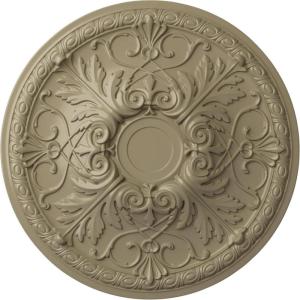 imageEkena Millwork 26OD x 3P Tristan Ceiling Medallion Fits Canopies up to 5 12Gobi Desert Flat Finish