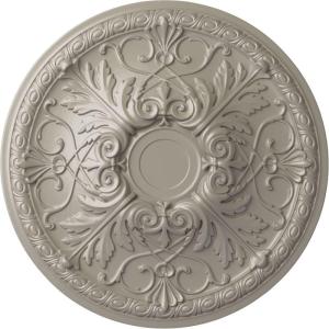 imageEkena Millwork 26OD x 3P Tristan Ceiling Medallion Fits Canopies up to 5 12Pearl White Metallic Series