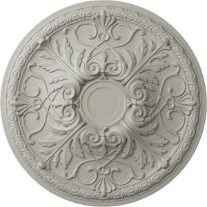 imageEkena Millwork 26OD x 3P Tristan Ceiling Medallion Fits Canopies up to 5 12Pot of Cream Flat Finish
