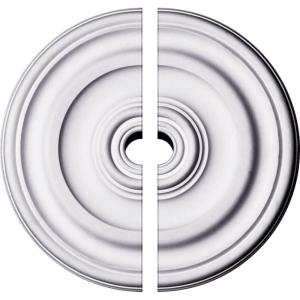 imageEkena Millwork CM12KP201500 11 78OD x 1 4P Kepler Traditional Ceiling Medallion Fits Canopies up to 112 2 Piece