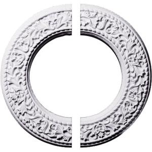 imageEkena Millwork CM13BL2 13 38OD x 7 12ID x 34P Blackthorn Ceiling Medallion Fits Canopies up to 712 2 PieceSplit