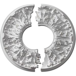imageEkena Millwork CM16FL2 Florentine Ceiling Medallion 16 OD x 5 58 ID x 1 18 P TwoPiece
