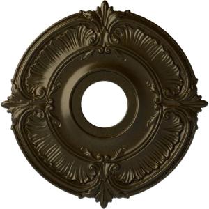 imageEkena Millwork CM18ATSTCDecorative Ceiling Medallions Modeled After Original Historical Patterns amp Designs Smokey Topaz CrackleGreen Gold Metallic Series