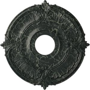 imageEkena Millwork CM18ATSTCDecorative Ceiling Medallions Modeled After Original Historical Patterns amp Designs Smokey Topaz CracklePainted Turtle Crackle Flat Finish