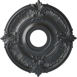 imageEkena Millwork CM18ATSTCDecorative Ceiling Medallions Modeled After Original Historical Patterns amp Designs Smokey Topaz CracklePewter Metallic Series
