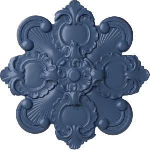 imageEkena Millwork CM18KA 18 18Inch OD x 1 12Inch ID x 1 14Inch Katheryn Ceiling MedallionAmericana Flat Finish