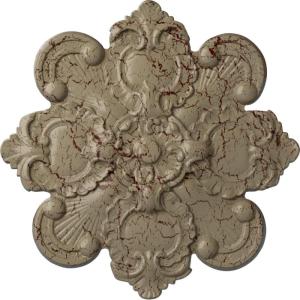 imageEkena Millwork CM18KA 18 18Inch OD x 1 12Inch ID x 1 14Inch Katheryn Ceiling MedallionHandPainted Gobi Desert Crackle