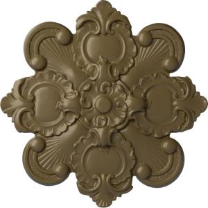imageEkena Millwork CM18KA 18 18Inch OD x 1 12Inch ID x 1 14Inch Katheryn Ceiling MedallionMississippi Mud Flat Finish