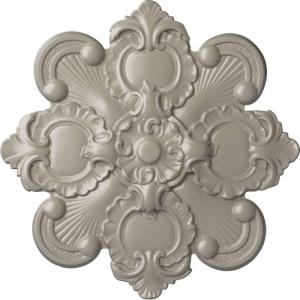 imageEkena Millwork CM18KA 18 18Inch OD x 1 12Inch ID x 1 14Inch Katheryn Ceiling MedallionPearl White Metallic Series