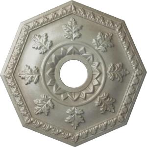 imageEkena Millwork CM18NT 18Inch OD x 3 12Inch ID x 1 12Inch Nottingham Ceiling MedallionFlash Gold Metallic Series