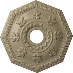 imageEkena Millwork CM18NT 18Inch OD x 3 12Inch ID x 1 12Inch Nottingham Ceiling MedallionGobi Desert Flat Finish