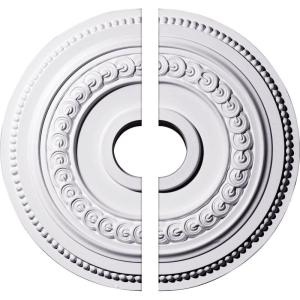 imageEkena Millwork CM18OL12 18OD x 3 38ID x 78P Oldham Ceiling Medallion Fits Canopies up to 858 2 PieceSplit