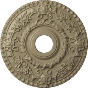 imageEkena Millwork CM18RO 18Inch OD x 3 12Inch ID x 1 12Inch P Rose Ceiling MedallionHandPainted Gobi Desert