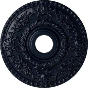 imageEkena Millwork CM18RO 18Inch OD x 3 12Inch ID x 1 12Inch P Rose Ceiling MedallionHandPainted Midnight Dream