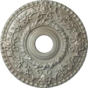 imageEkena Millwork CM18RO 18Inch OD x 3 12Inch ID x 1 12Inch P Rose Ceiling MedallionHandpainted Flash Gold