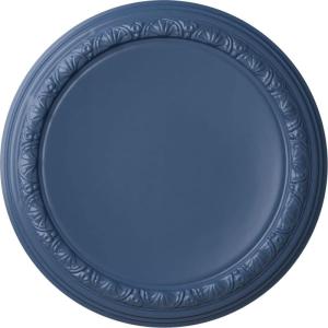 imageEkena Millwork CM19CA 19 12Inch OD x 14 14Inch ID x 1 34Inch P Carlsbad Ceiling MedallionAmericana Flat Finish