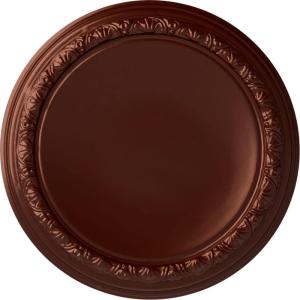imageEkena Millwork CM19CA 19 12Inch OD x 14 14Inch ID x 1 34Inch P Carlsbad Ceiling MedallionAntique Copper Metallic Series