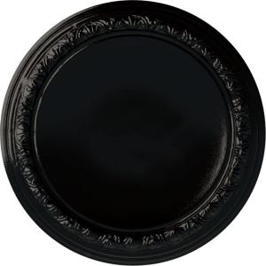 imageEkena Millwork CM19CA 19 12Inch OD x 14 14Inch ID x 1 34Inch P Carlsbad Ceiling MedallionBlack Pearl Metallic Series