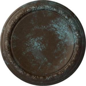imageEkena Millwork CM19CA 19 12Inch OD x 14 14Inch ID x 1 34Inch P Carlsbad Ceiling MedallionBronze Blue Patina Metallic Series