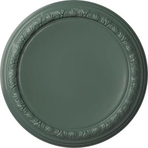 imageEkena Millwork CM19CA 19 12Inch OD x 14 14Inch ID x 1 34Inch P Carlsbad Ceiling MedallionCloud Burst Flat Finish