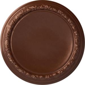 imageEkena Millwork CM19CA 19 12Inch OD x 14 14Inch ID x 1 34Inch P Carlsbad Ceiling MedallionCopper Penny Metallic Series