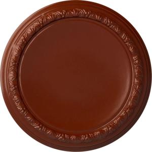 imageEkena Millwork CM19CA 19 12Inch OD x 14 14Inch ID x 1 34Inch P Carlsbad Ceiling MedallionFirebrick Flat Finish