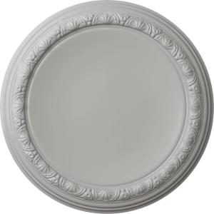 imageEkena Millwork CM19CA 19 12Inch OD x 14 14Inch ID x 1 34Inch P Carlsbad Ceiling MedallionFrost Flat Finish