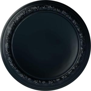 imageEkena Millwork CM19CA 19 12Inch OD x 14 14Inch ID x 1 34Inch P Carlsbad Ceiling MedallionNight Shade Flat Finish